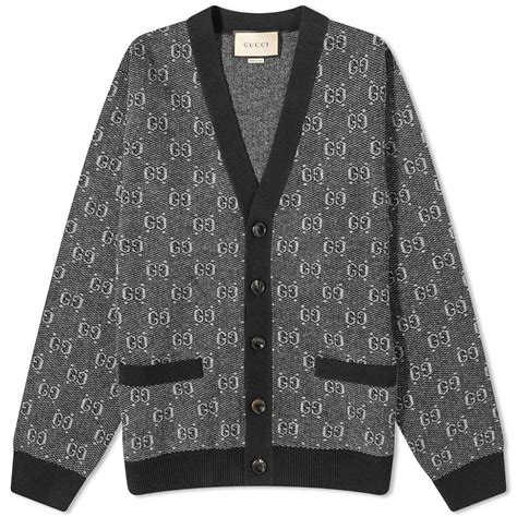 gucci gg reindeer wool knitwear|gucci light grey cardigan.